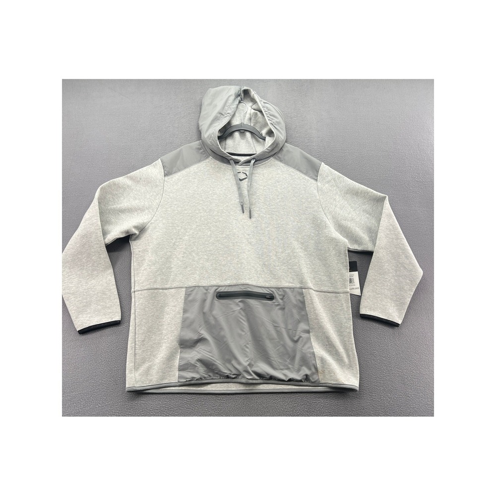EvoShield Evo Hybrid Sweatshirt Mens 2XL LS HD Grey Hoodie NWT